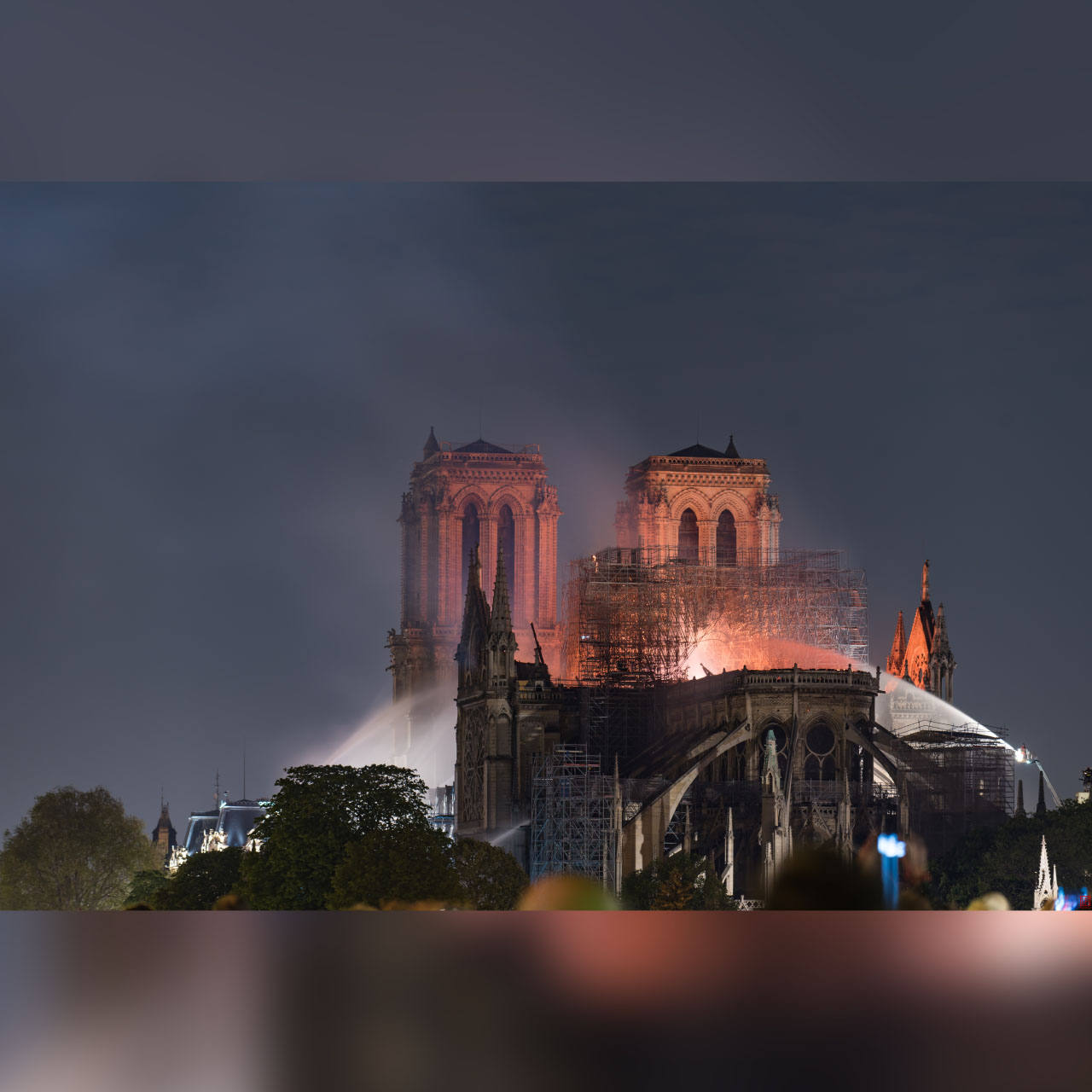 Notre dame en feu