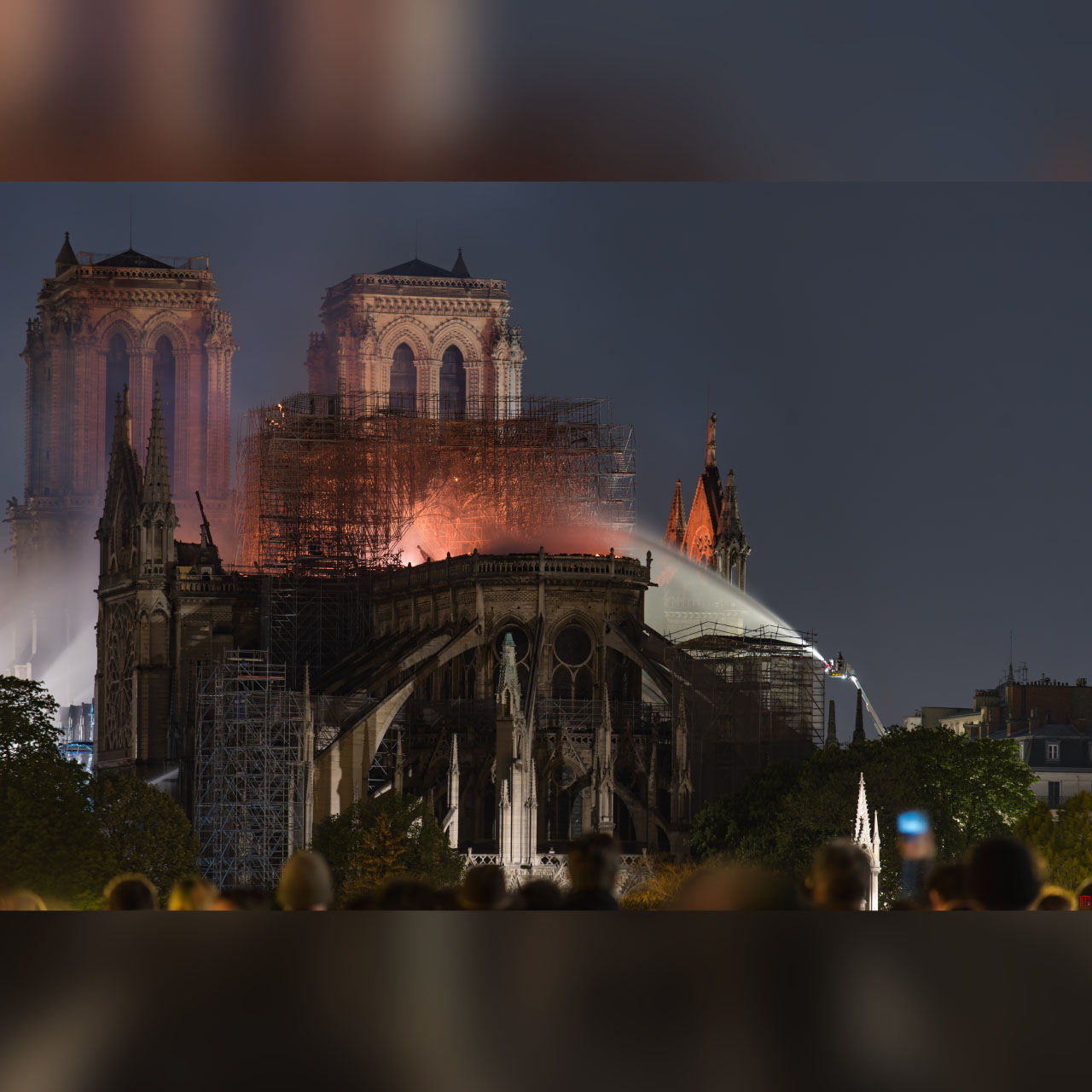 Notre dame en feu