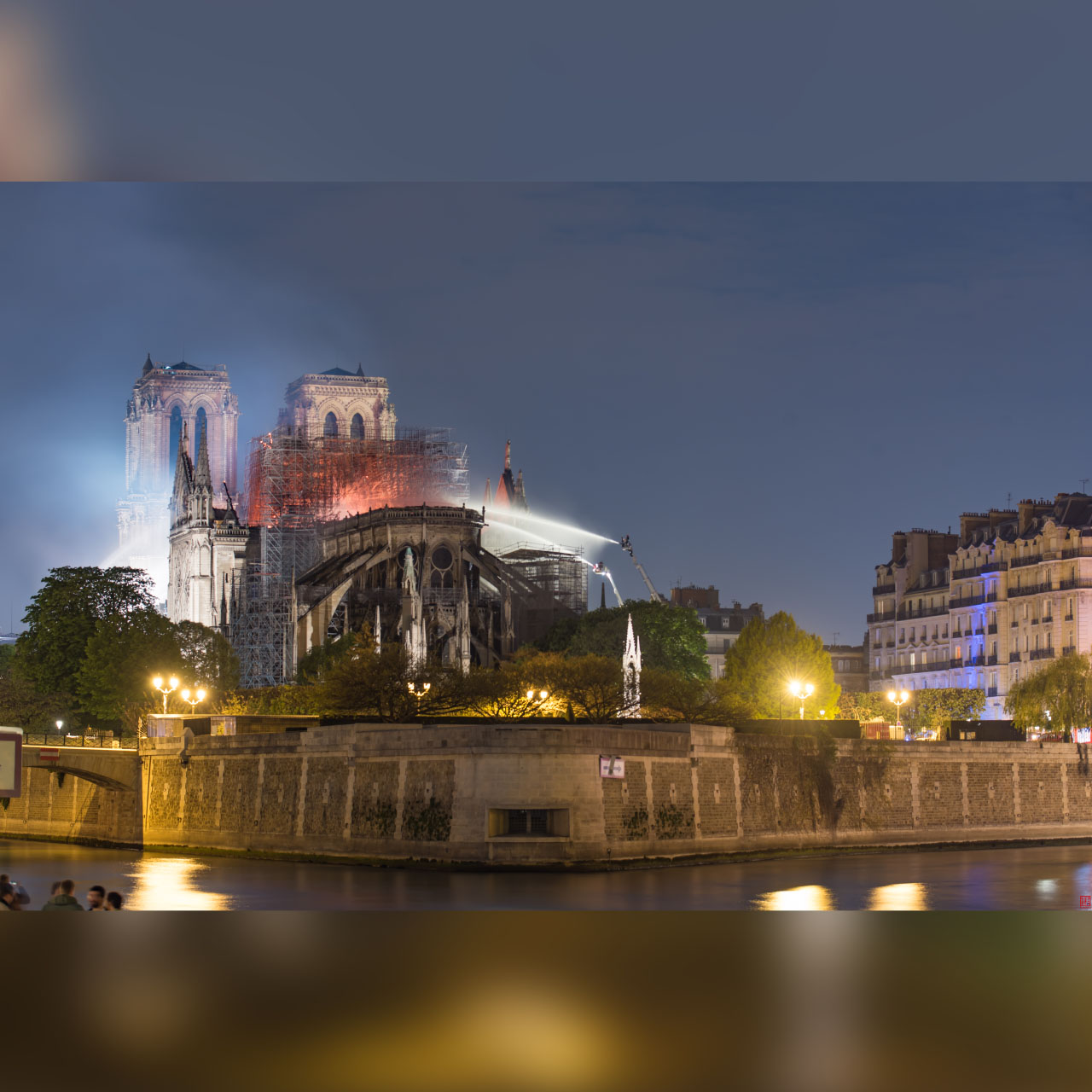 Notre dame en feu