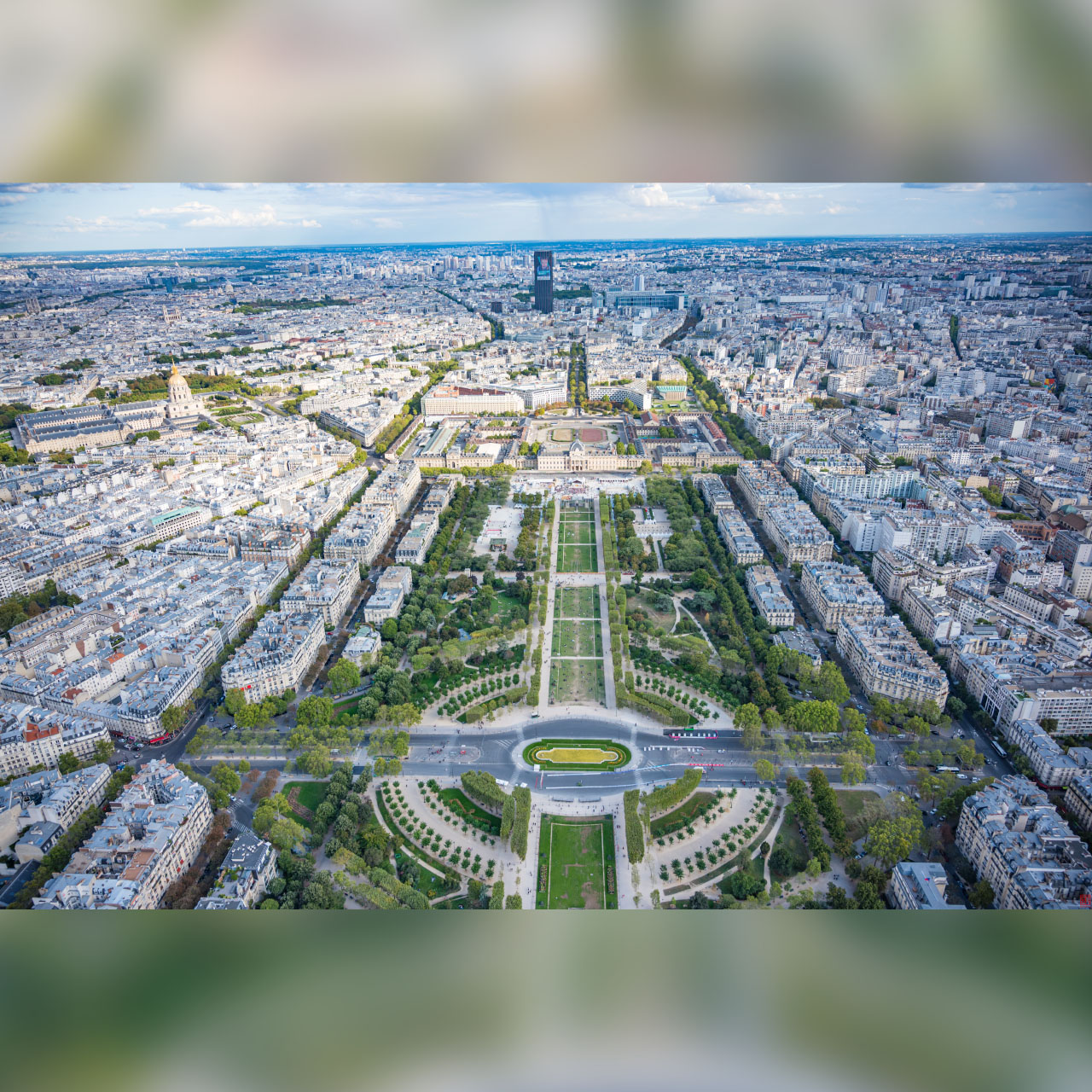 Paris, Tour Eiffel et Opera Garnier