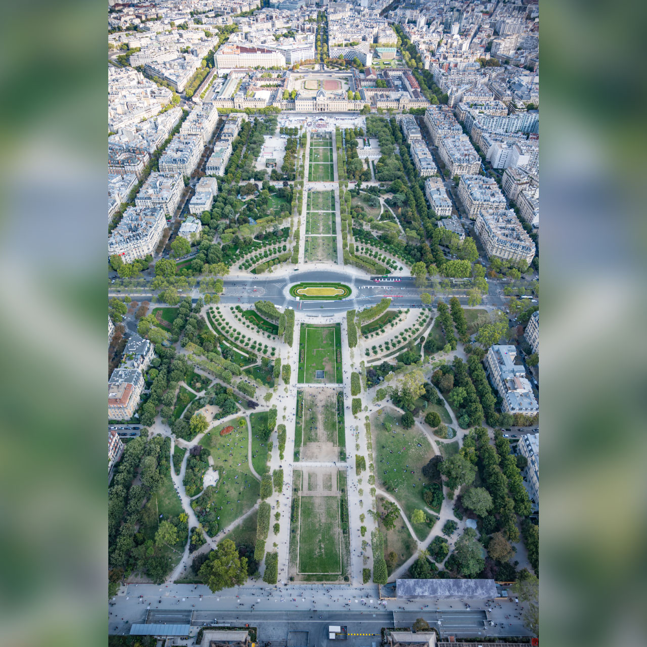 Paris, Tour Eiffel et Opera Garnier