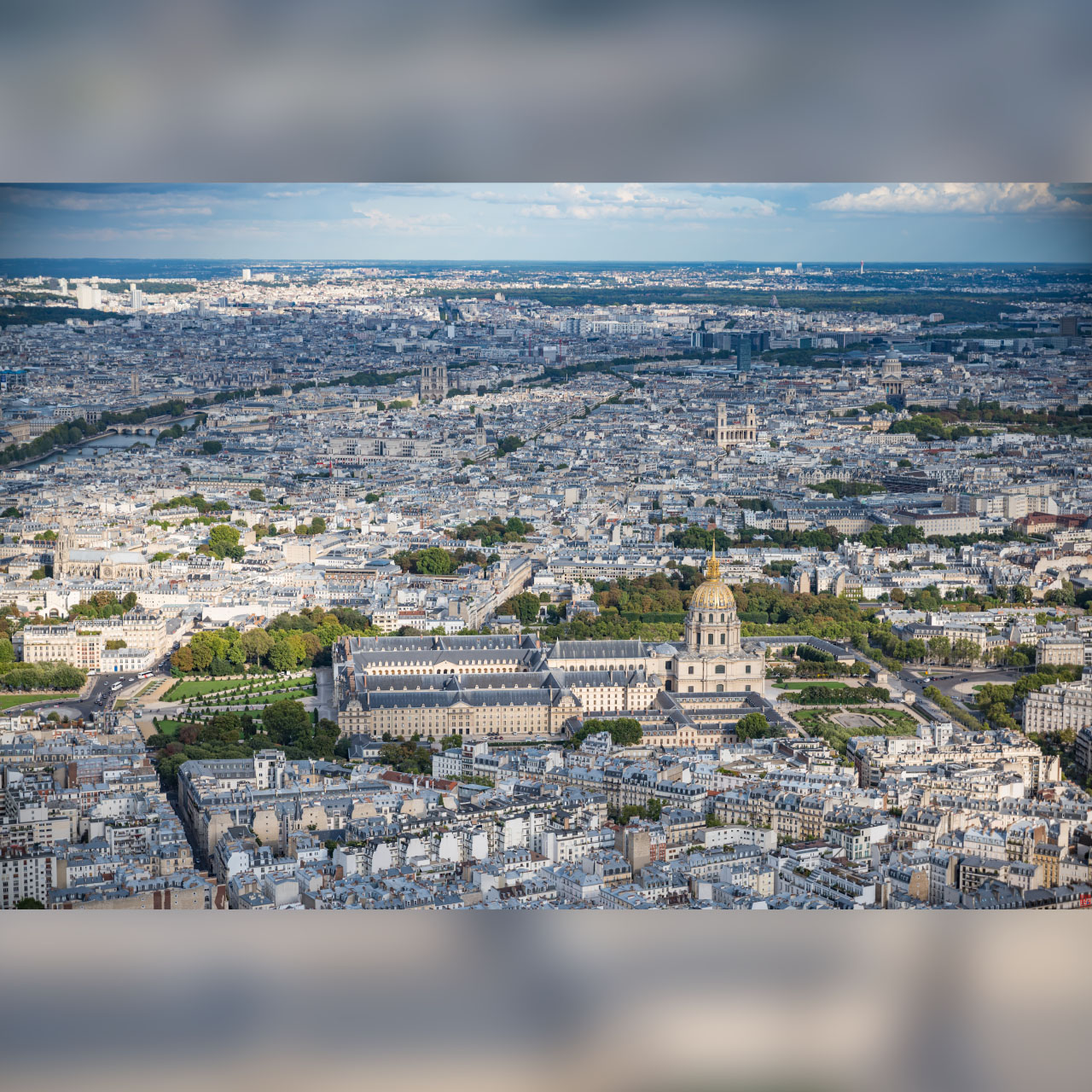 Paris, Tour Eiffel et Opera Garnier
