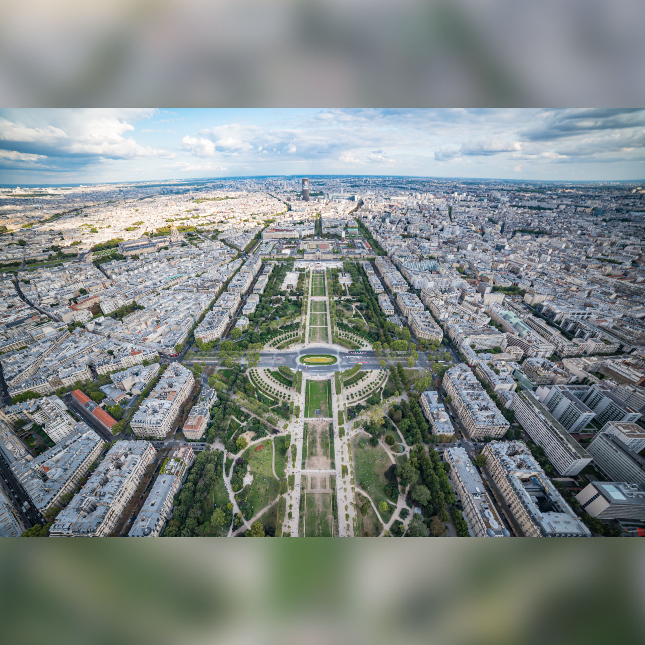 Paris, Tour Eiffel et Opera Garnier
