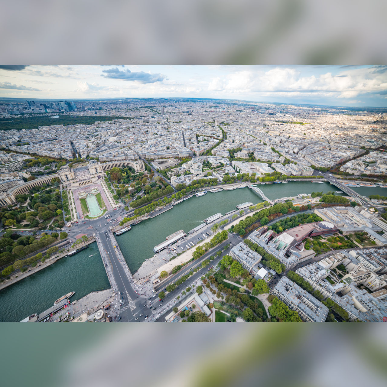 Paris, Tour Eiffel et Opera Garnier