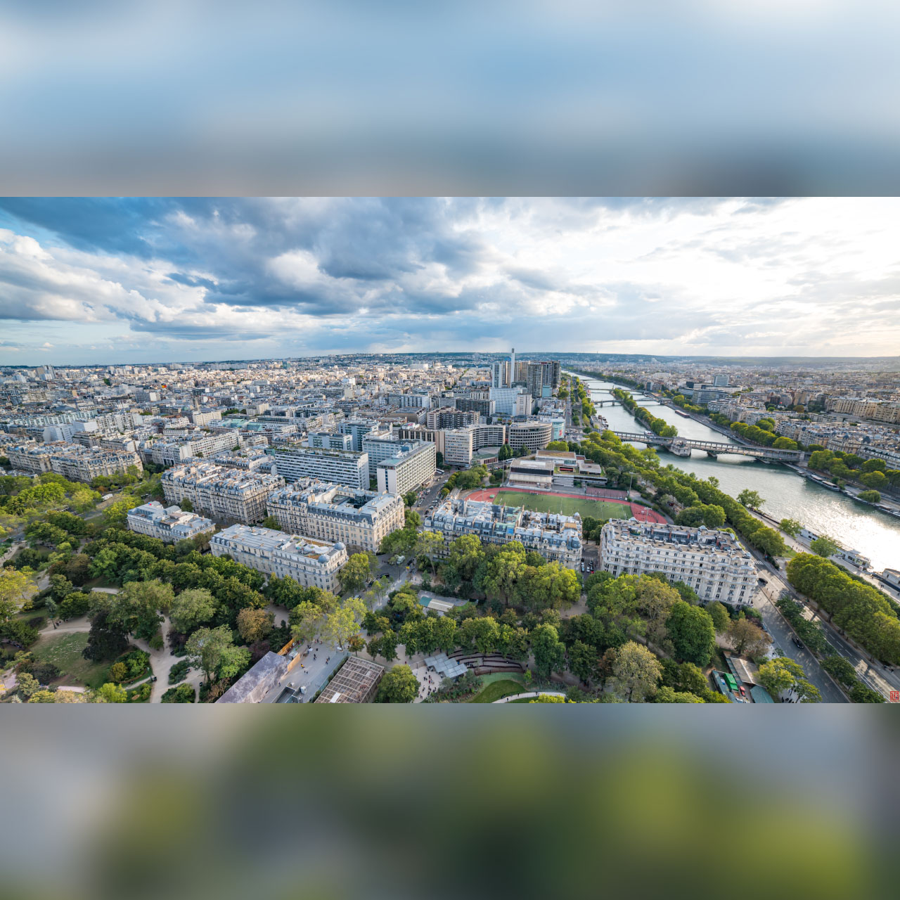 Paris, Tour Eiffel et Opera Garnier